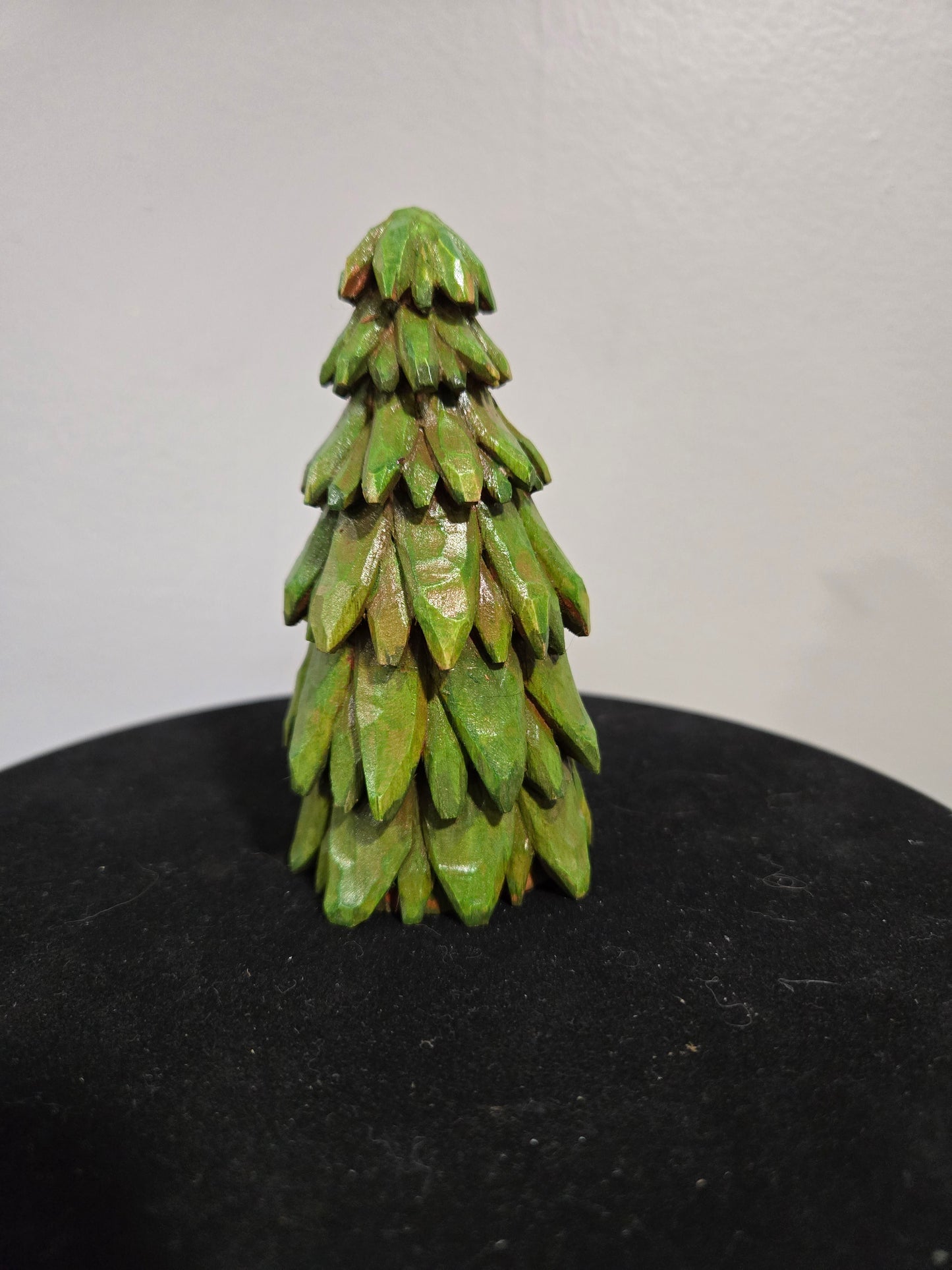 Christmas, Pine Tree - hand carved
