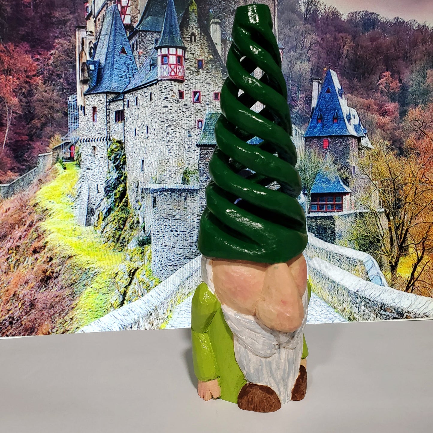 Edgar the hand carved Wizard