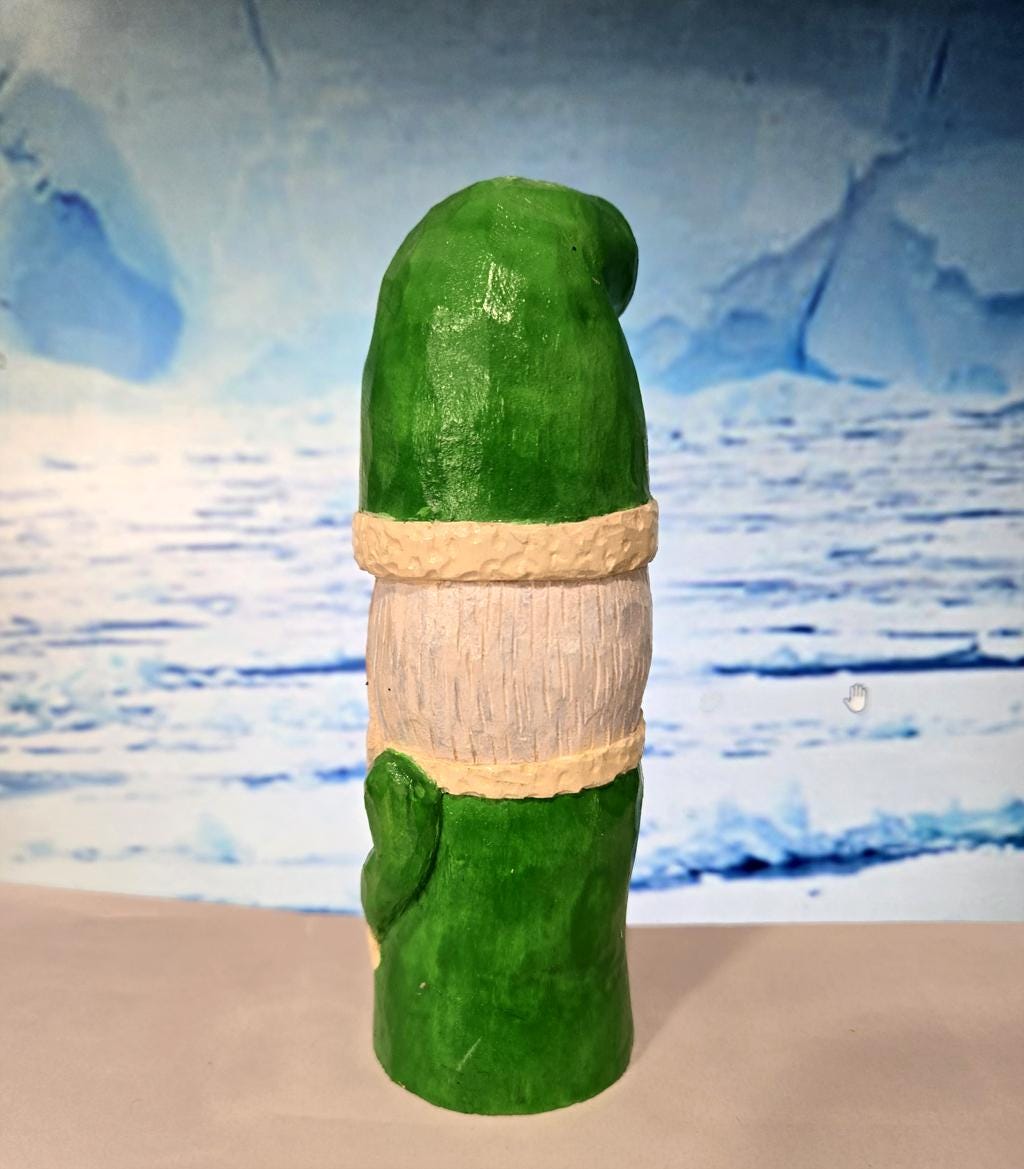 Green Tomte Gnome