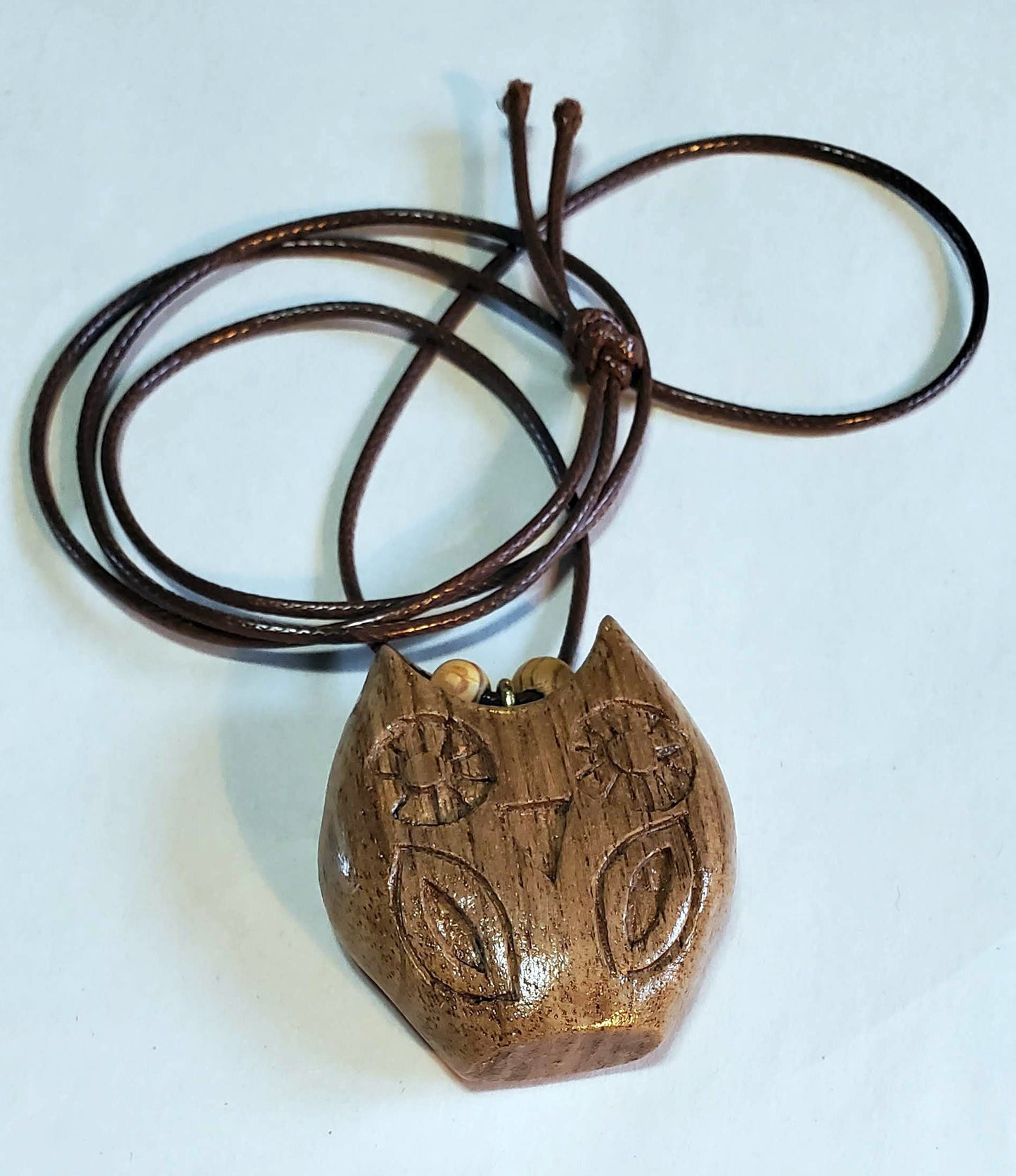 Stylized Owl Pendant
