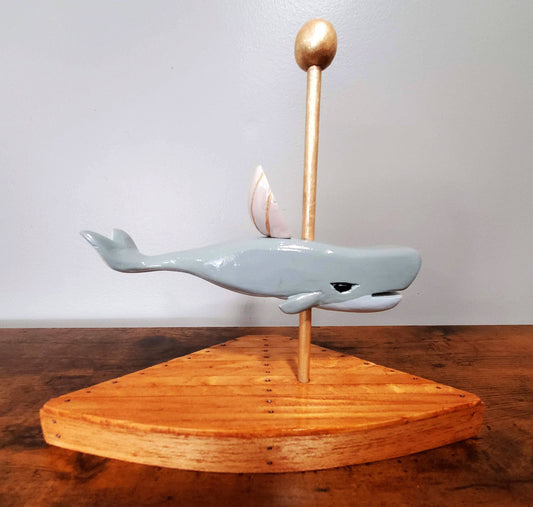 Whale Carousel Horse, Animal