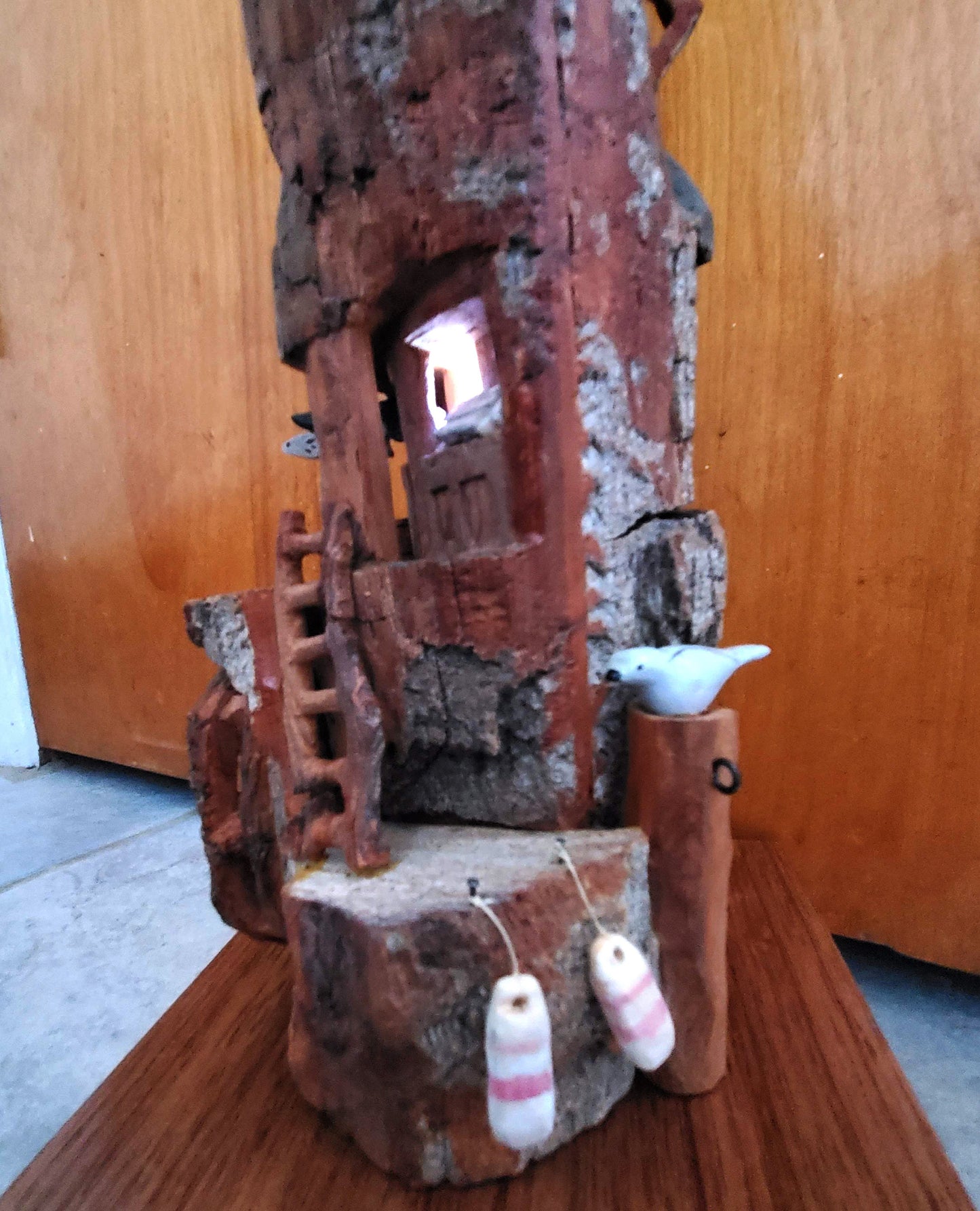 The Marketplace - hand carved cottonwood bark